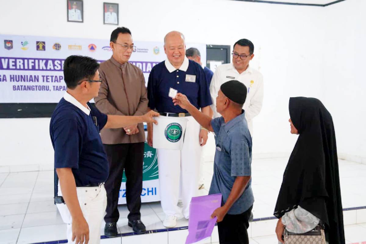 Pembangunan Huntap di Tapsel: Jelang Idulfitri, 71 Keluarga di Tapanuli Selatan Terima Hunian Tetap