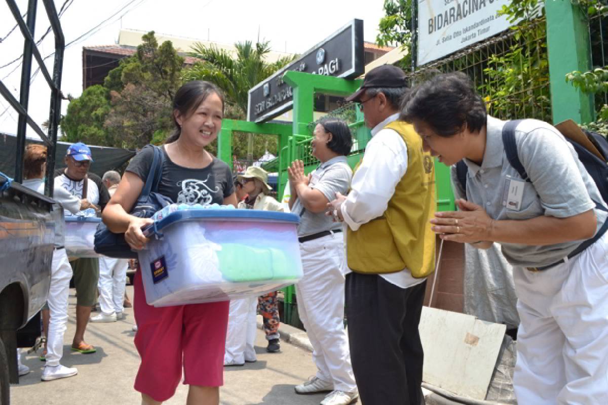 Mendengarkan Keluh Kesah Korban Kebakaran