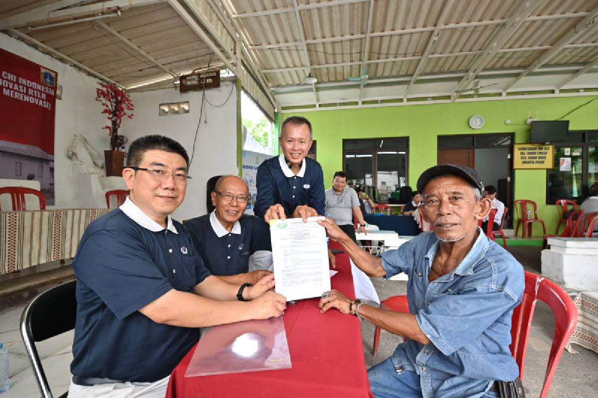 Tzu Chi Lanjutkan Renovasi Rumah 59 Keluarga di RW. 12, Kel. Tanah Tinggi