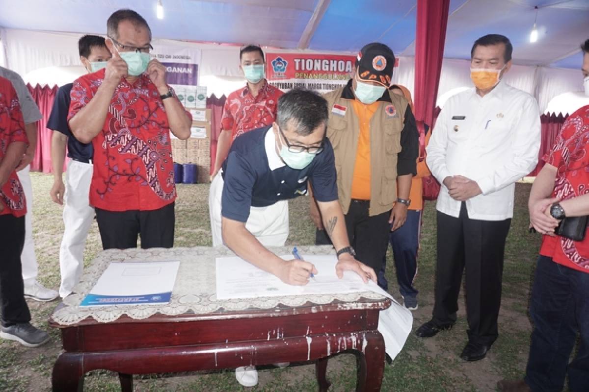 Bantuan Penanggulangan Covid-19 di Provinsi Riau Terus Berlanjut