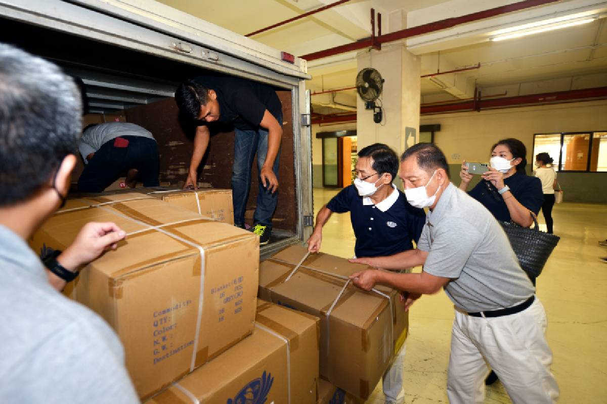 Persiapan Pengiriman Bantuan Kemanusiaan bagi Korban Gempa Turki