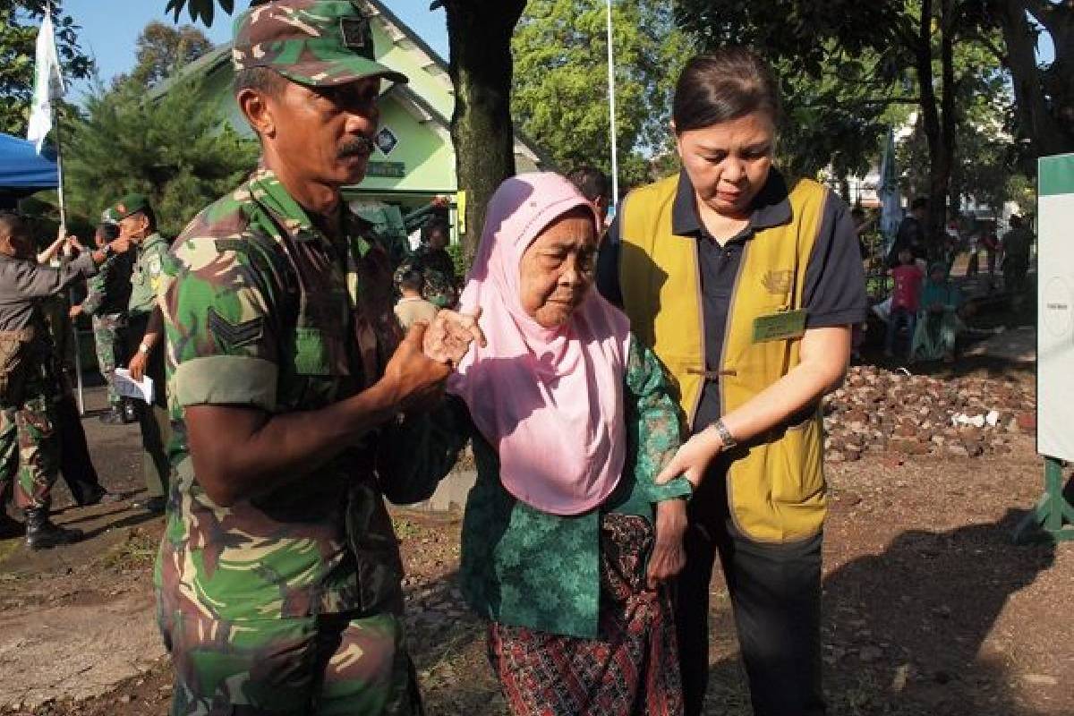 Screening Baksos Kesehatan Tzu Chi Ke-111: Doa Pipih untuk Nasrul