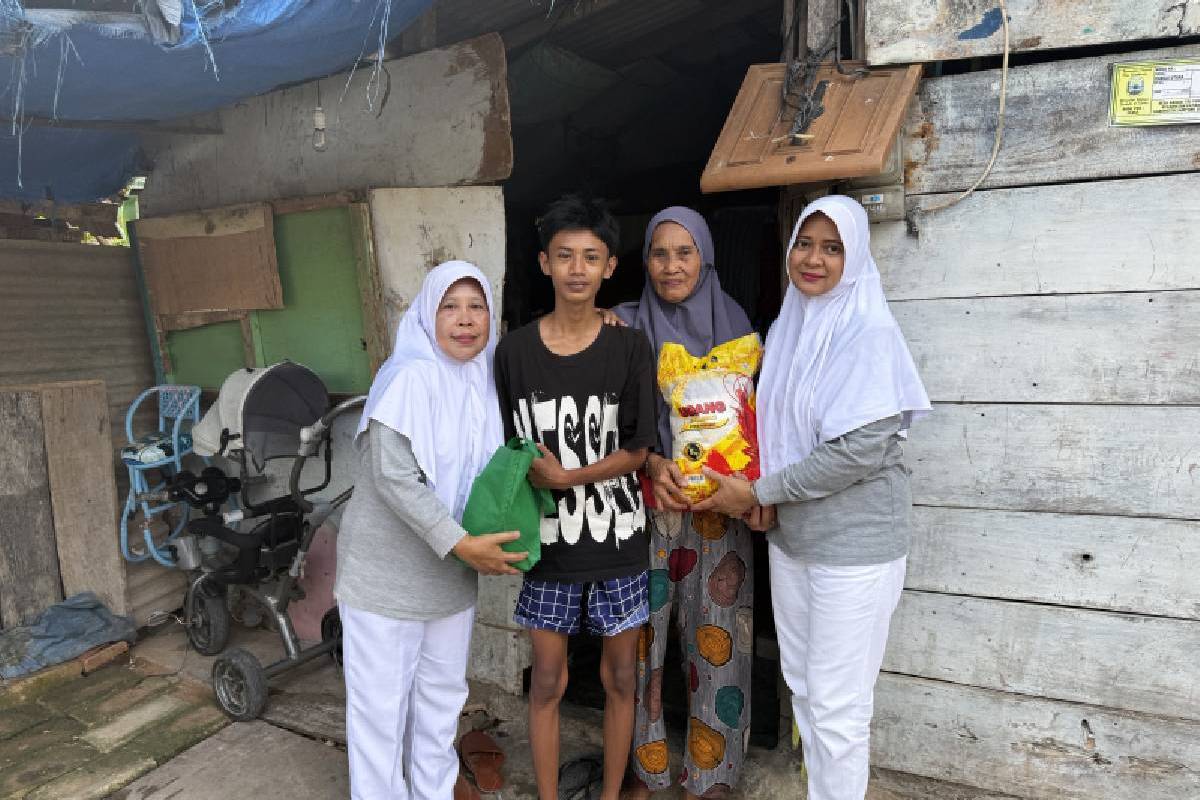 Pelukan Hangat untuk Keluarga Aldo