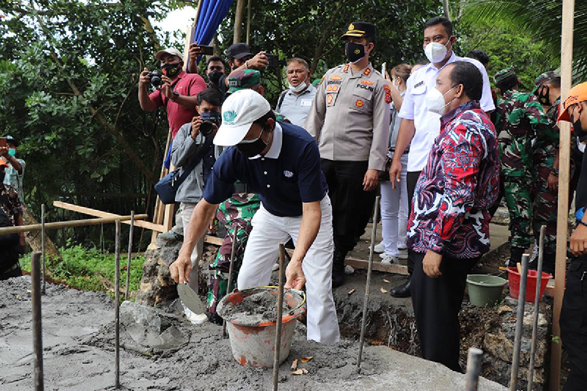 Pembangunan Jembatan Simpay Asih Cijulang