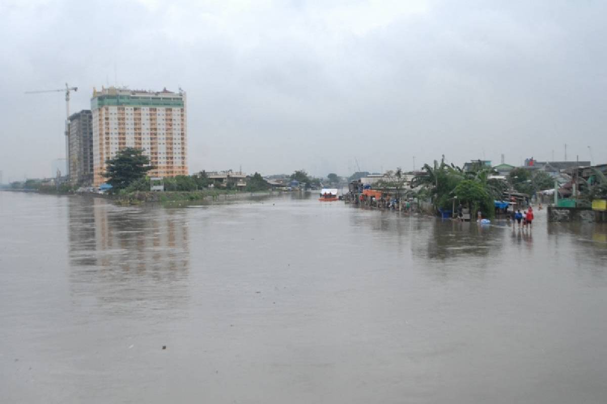 Banjir di Wilayah Jakarta Utara (Kapuk Muara)