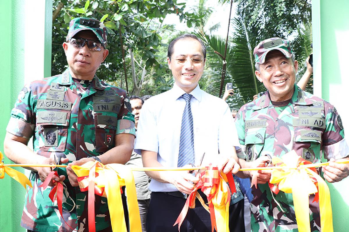 Peresmian Jembatan Simpay Asih Cijulang