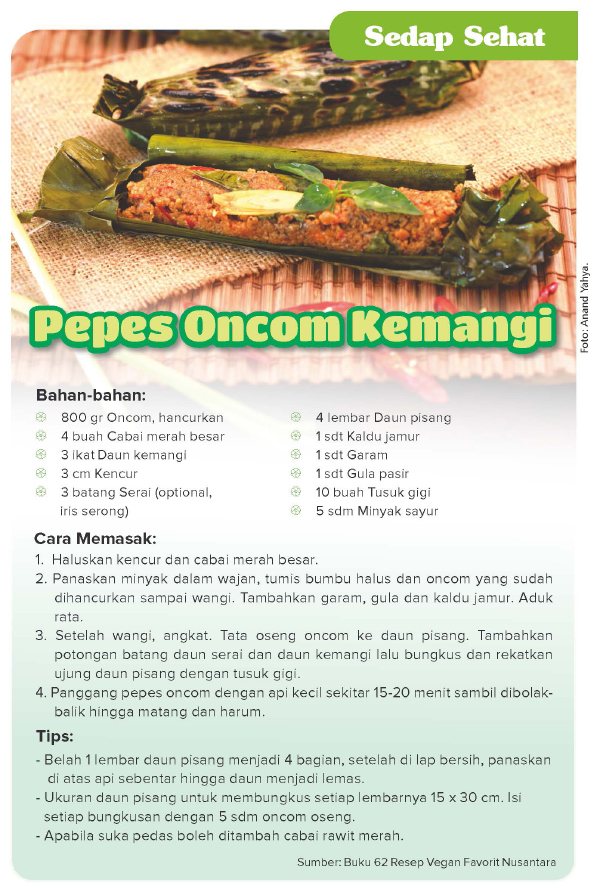Pepes Oncom Kemangi