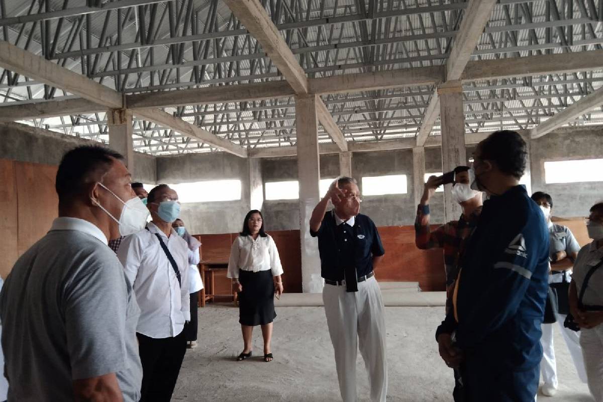 Bantuan Renovasi Gedung SMA Xaverius, Bukitinggi