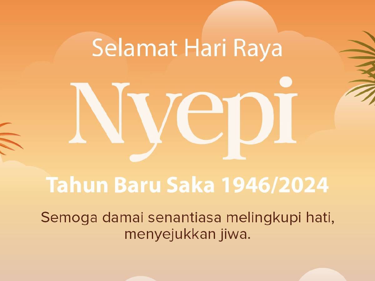 Selamat Hari Raya Nyepi, Tahun Baru Saka 1946/2024