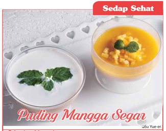 Puding Mangga Segar