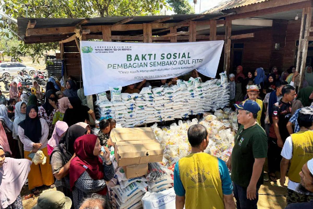 Lima Ton Beras Cinta Kasih untuk Masyarakat Aceh