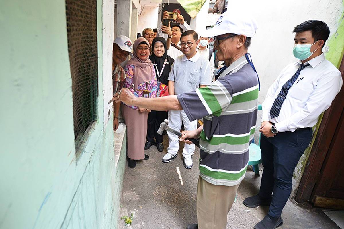 Dimulainya Program Bebenah Kampung Tzu Chi di Palmerah 