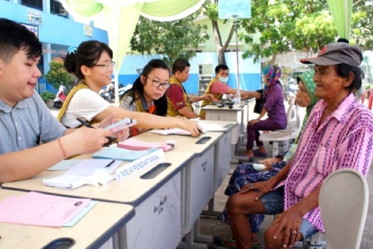 Baksos Degeneratif Tahap Ke-3 yang Digelar Tzu Chi Palembang