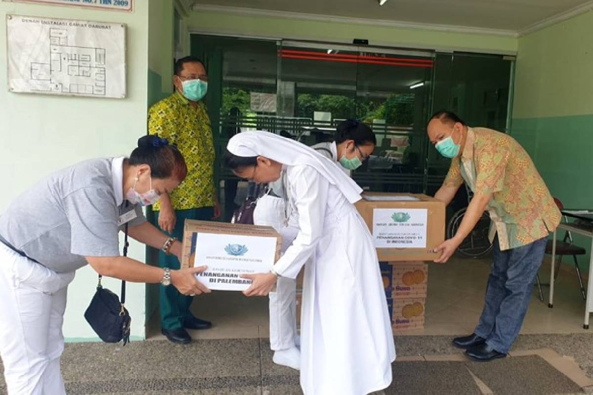 Tzu Chi Palembang Peduli Penanganan Covid-19