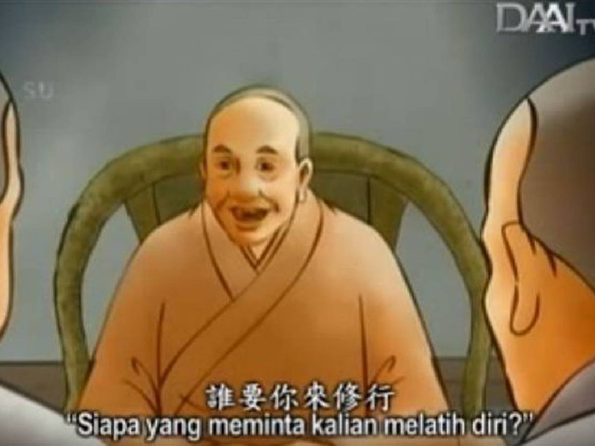Bhiksu Tua dan Paku