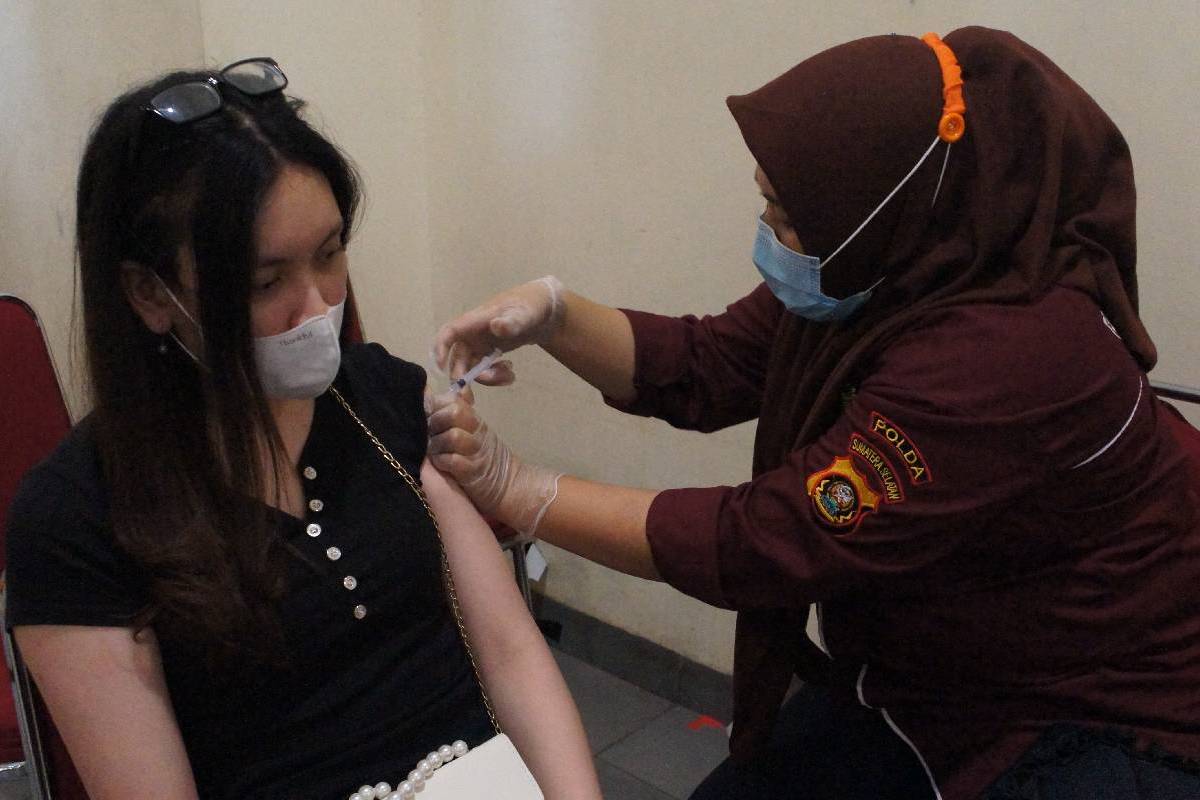 Kapolda Sum-Sel tinjau “Keroyok Vaksin” dan Program Peduli Penyandang Disabilitas 