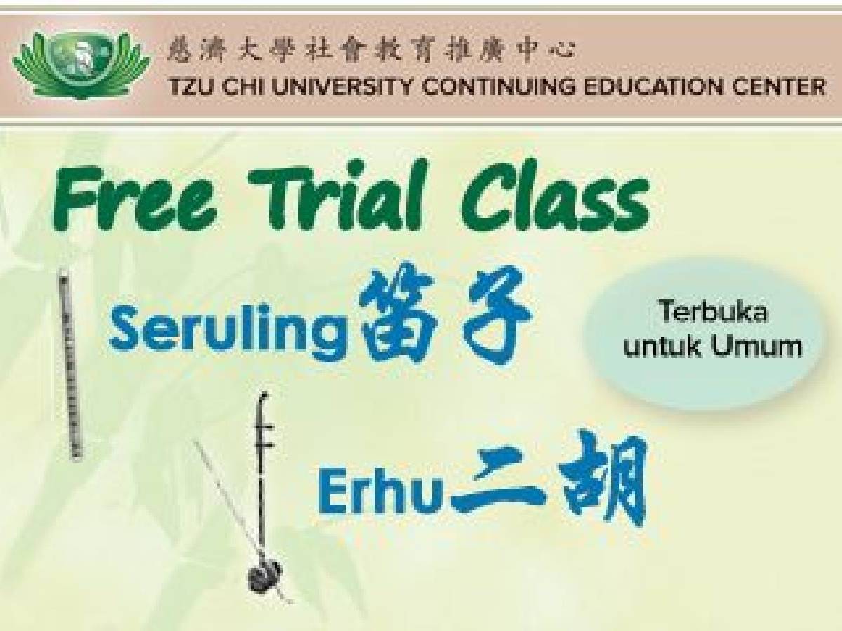 Free Trial Class Erhu dan Seruling