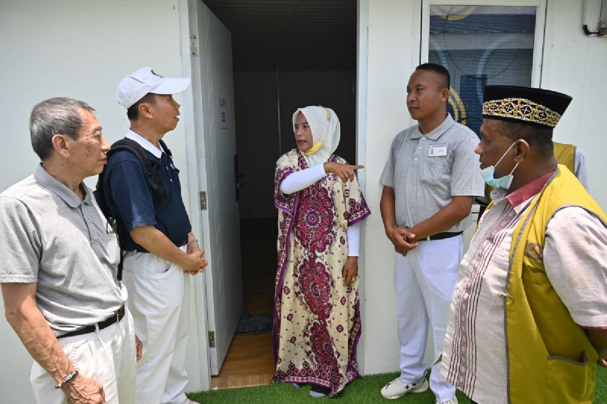 Pembangunan Huntap di Sumatera: Relawan Tinjau Pembangunan Huntap di Aceh 