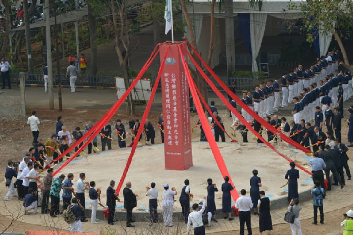 Peletakan Batu Pertama Dormitory Rumah Sakit Tzu Chi