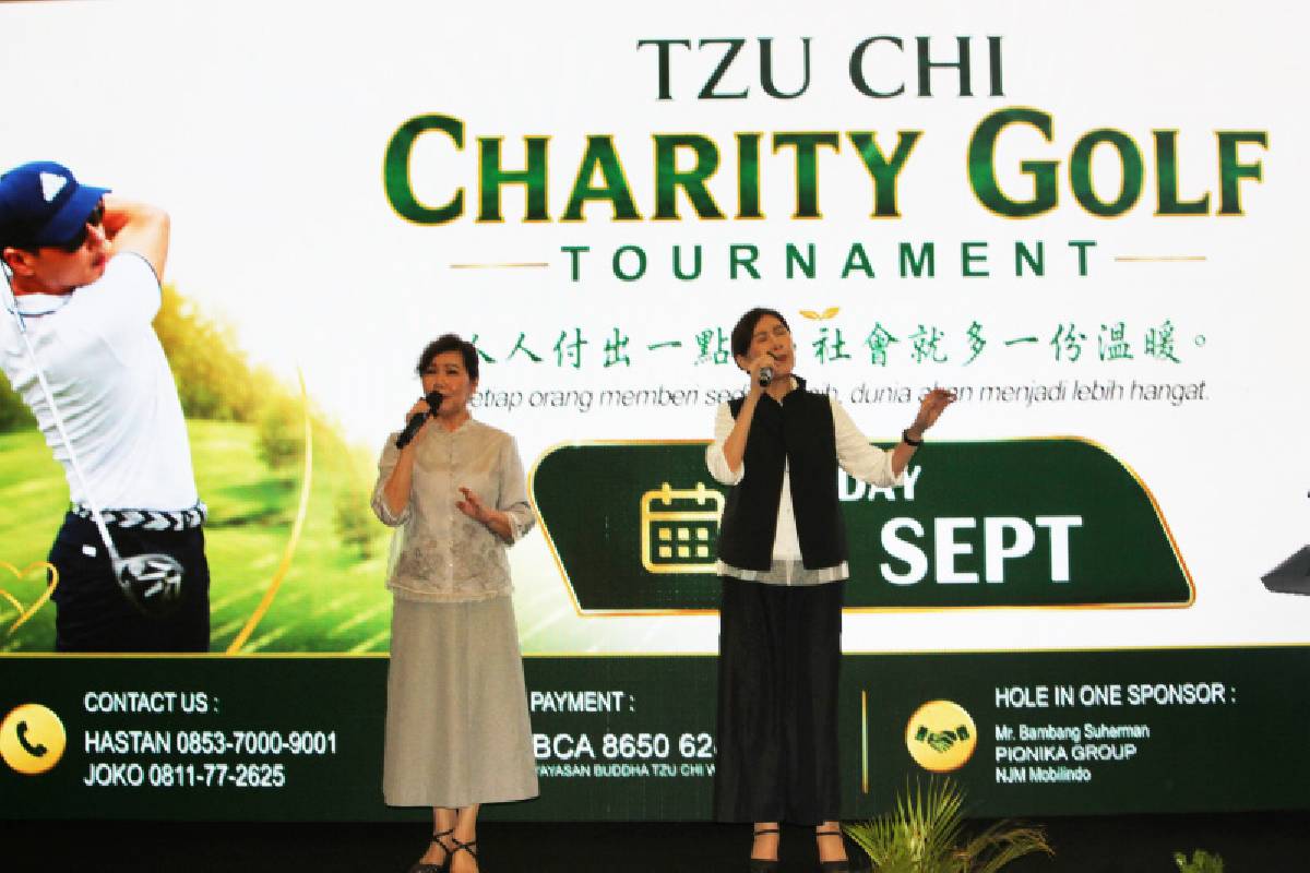 Menghimpun Harapan bagi Tzu Chi School Batam Lewat Ayunan Stik Golf