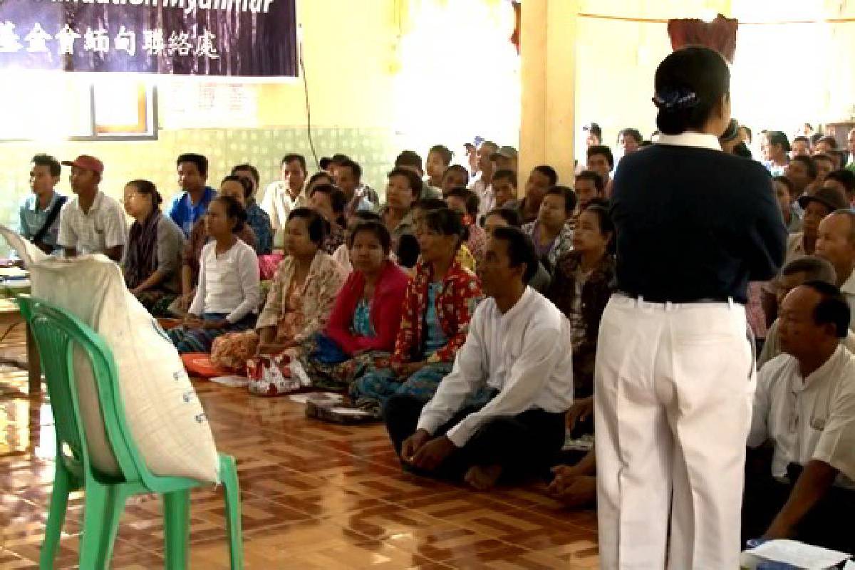 Ceramah Master Cheng Yen: Menebarkan Benih Kebajikan di Myanmar