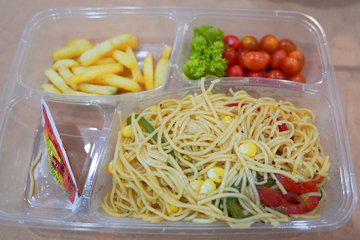 Lezatnya Spaghetti Vegetarian