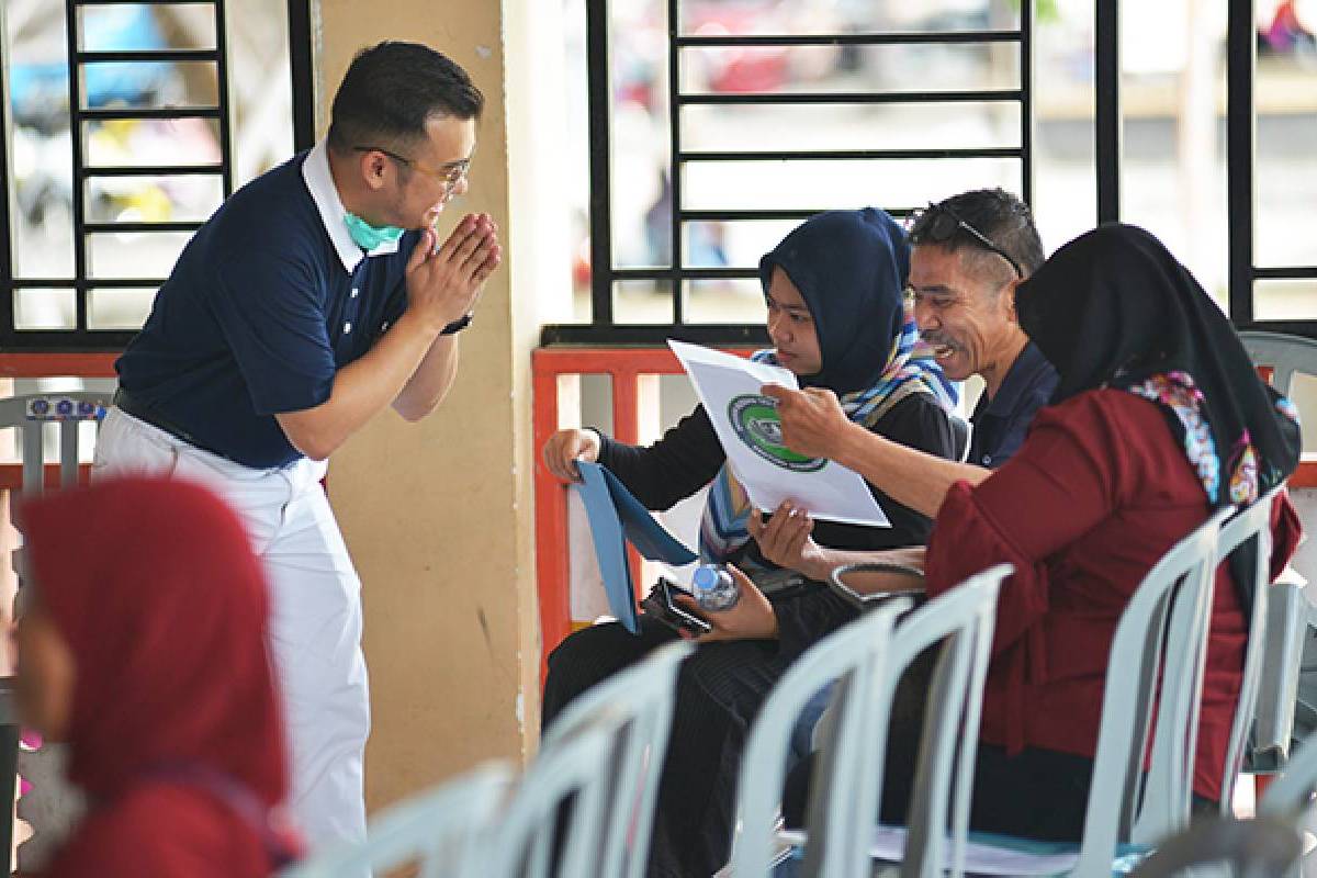 Perjanjian dan Penandatanganan Perumahan Cinta Kasih Tadulako (tahap 2)