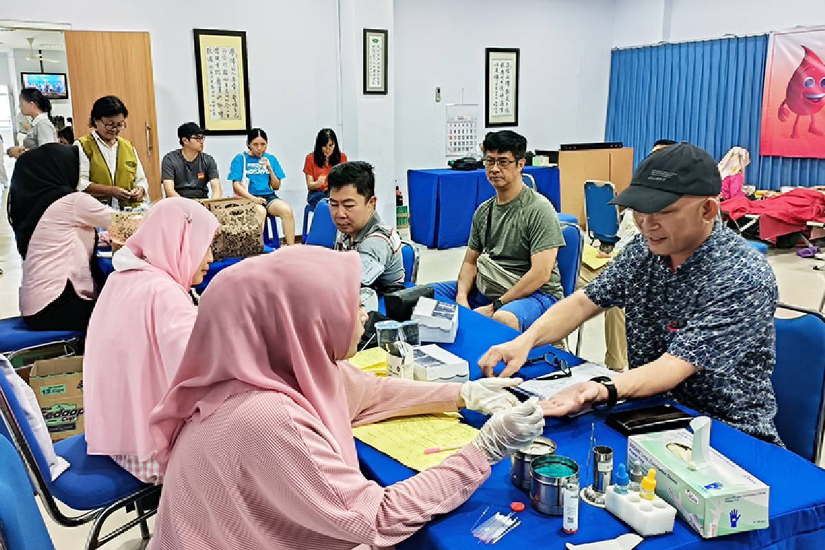 Menggaungkan Gema Kebajikan Melalui Kegiatan Donor Darah