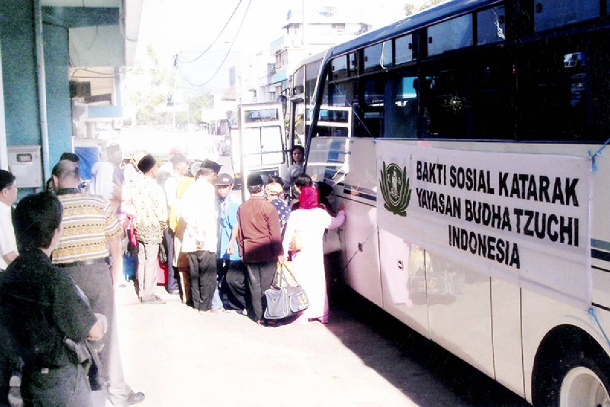 Menyeberangkan Tzu Chi dari Jakarta ke Lampung