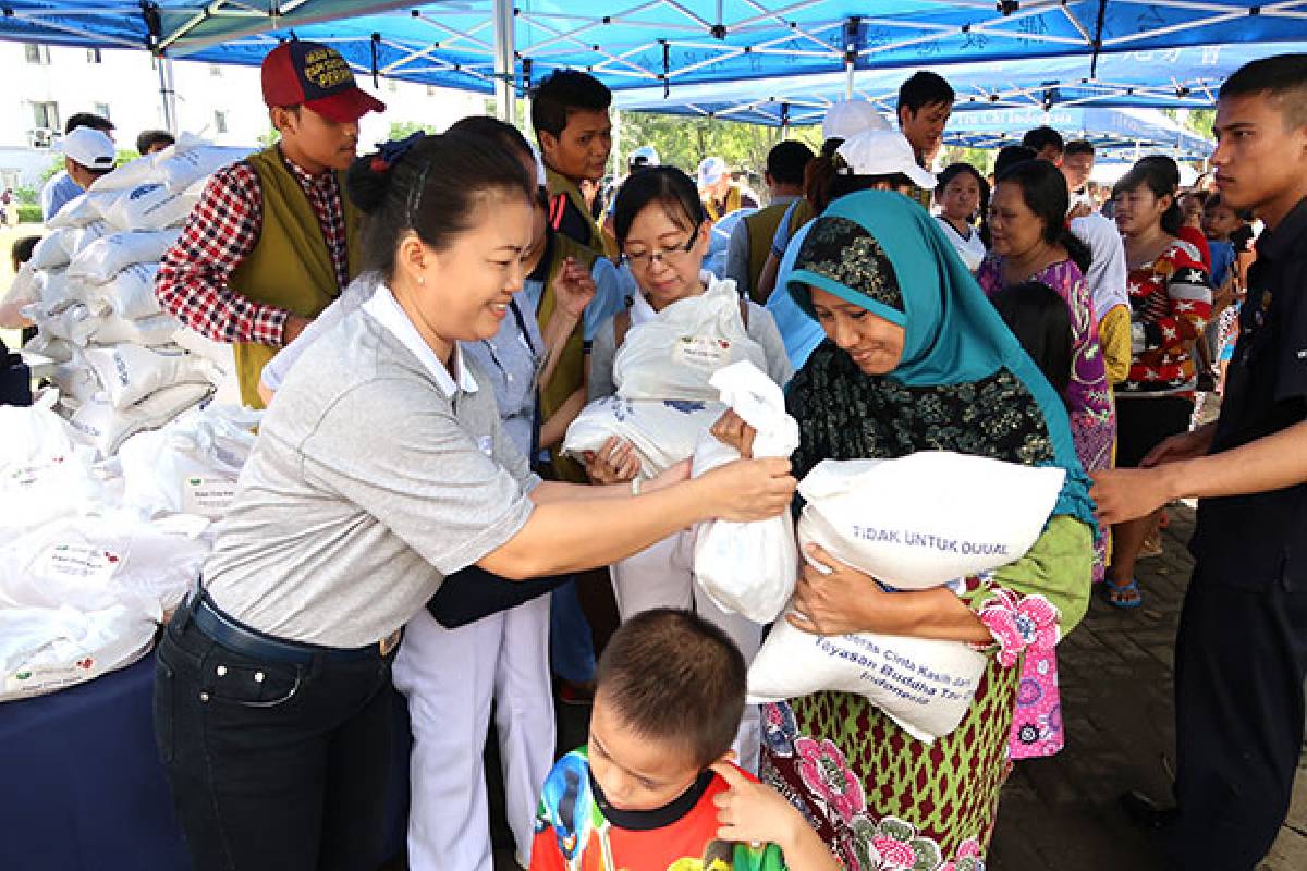 Beras Pengikat Tali Cinta Kasih