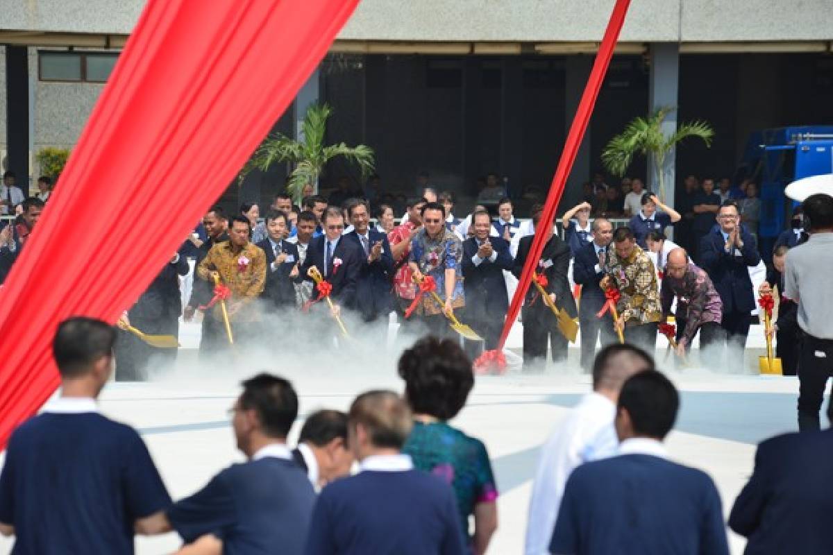 Peletakan Batu Pertama Rumah Sakit Tzu Chi