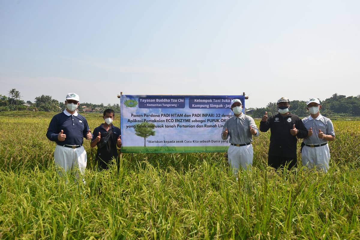 Ini Cara Relawan Tzu Chi Genjot Pertanian Ramah Lingkungan