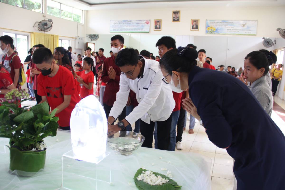 Perayaan Waisak di Sekolah Brigjend Katamso Medan