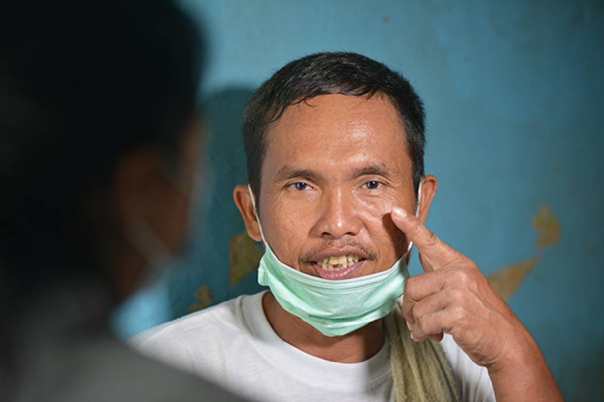 Kunjungan Kasih ke Pasien Baksos Kesehatan Tzu Chi