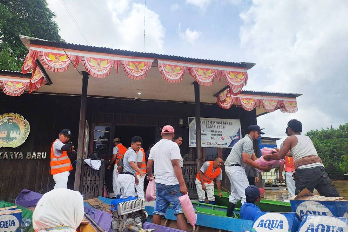 Cepat Tanggap Ringankan Warga Terdampak Banjir di Kaltim