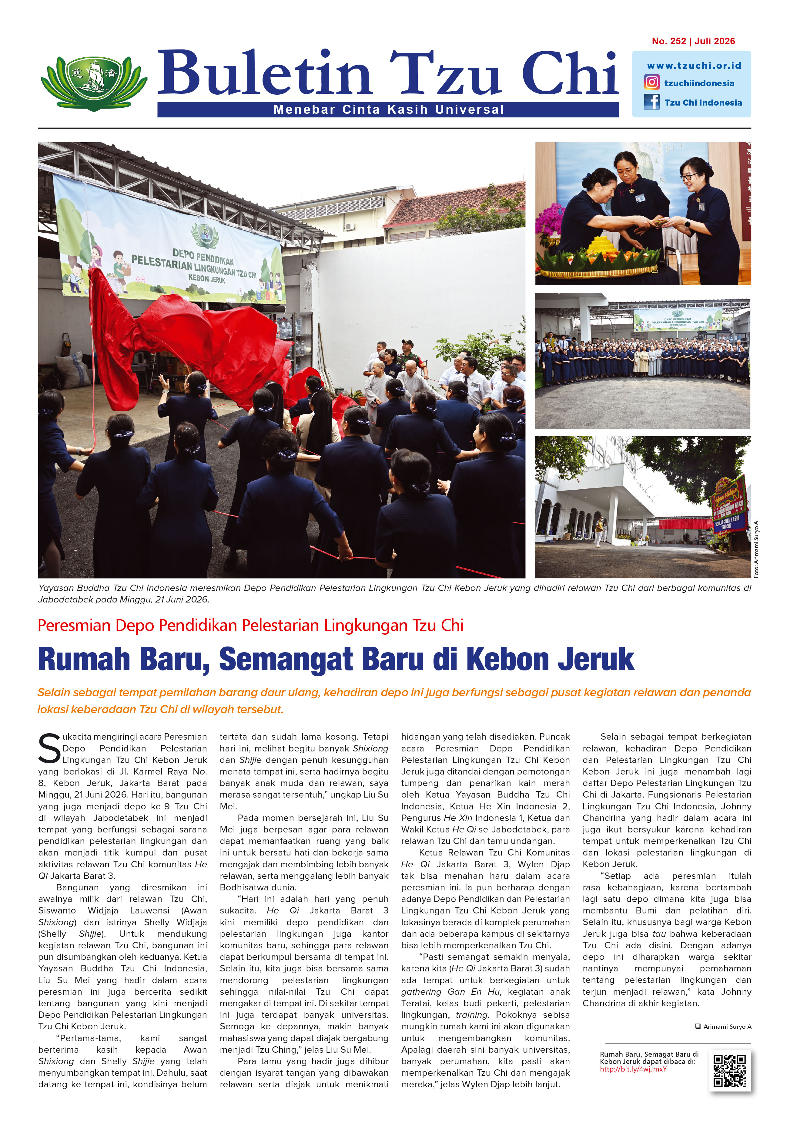 Buletin Tzu Chi Edisi 252 Juli 2026