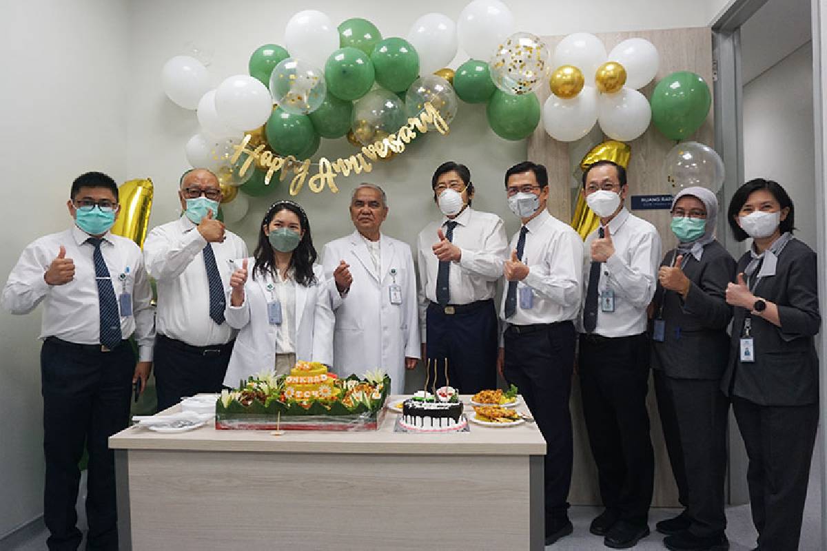 Satu Tahun Klinik Onkologi Radiasi Tzu Chi Hospital