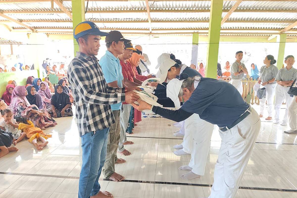 Membasuh Luka Langkahan, Lima Ton Beras Cinta Kasih untuk Bangkit Pascabencana