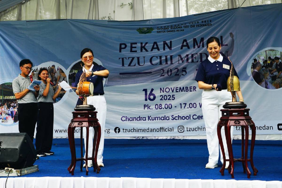 Semangat Berbagi di Pekan Amal Tzu Chi Medan 2025