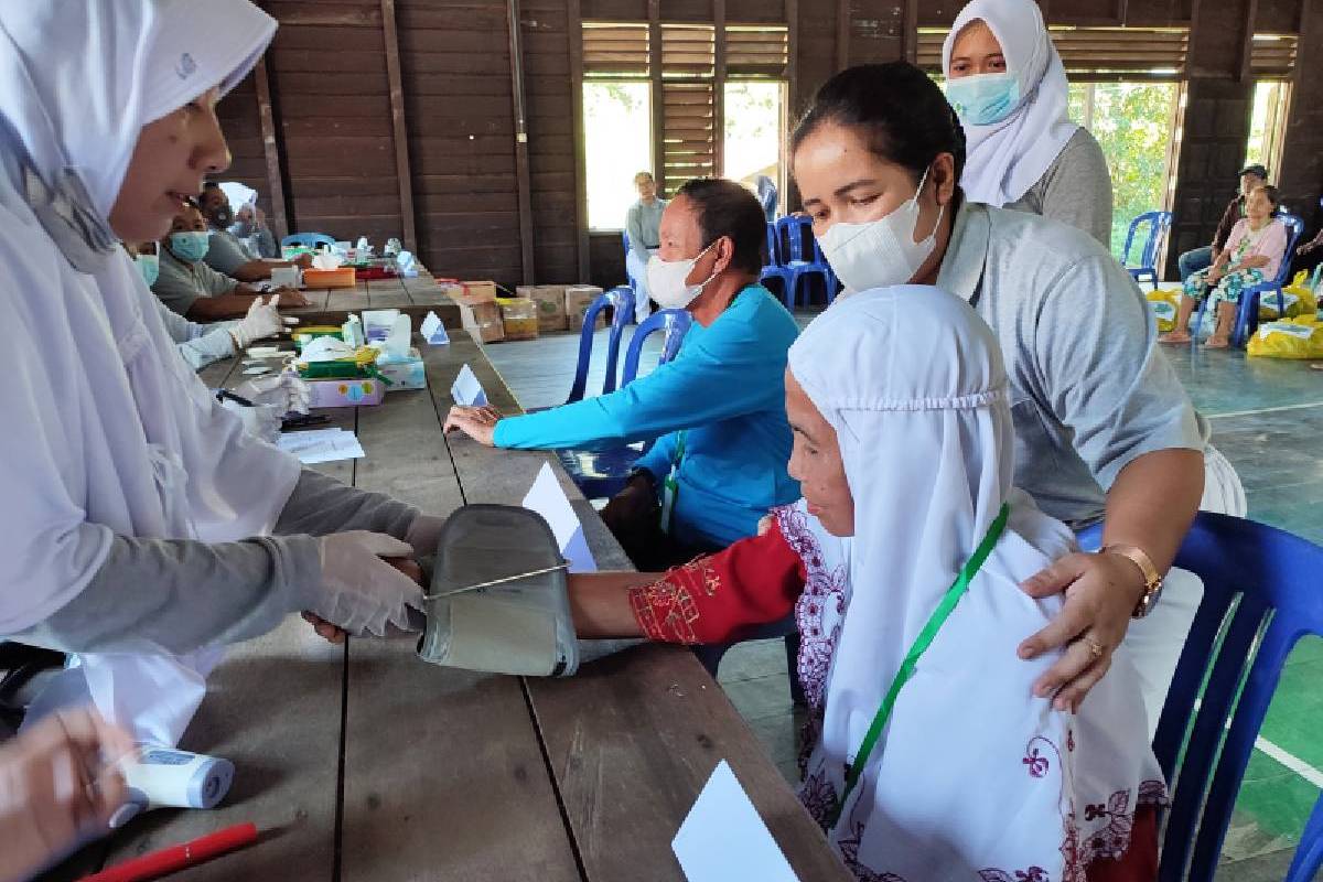 Kunjungan Kasih untuk Lansia Desa Muara Niliq