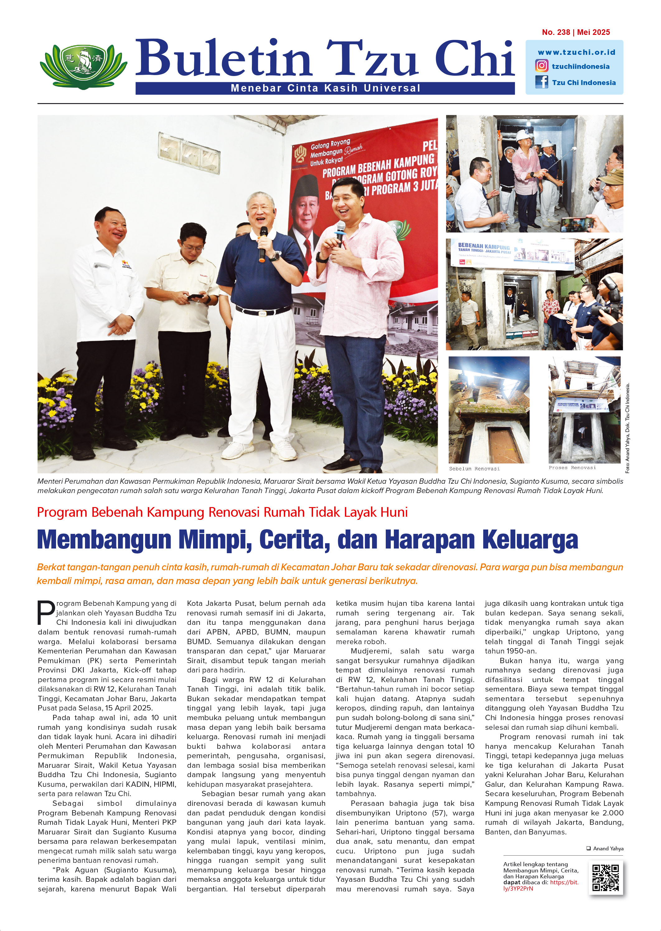 Buletin Tzu Chi Edisi 238 Mei 2025
