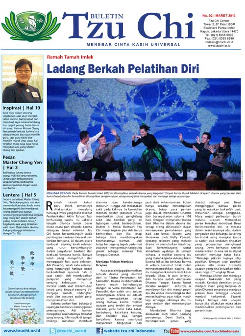 Buletin Edisi 92 Maret 2013