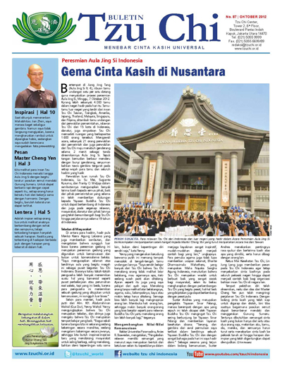 Buletin Edisi 87 Oktober 2012