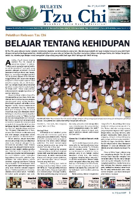 Buletin Edisi 21 April 2007