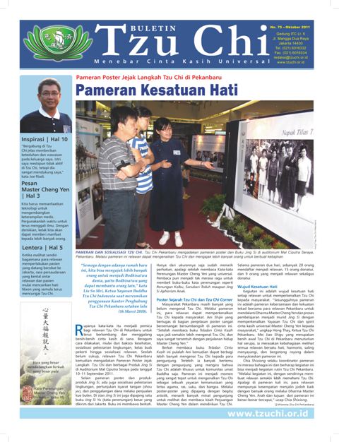 Buletin Edisi 75 Oktober 2011