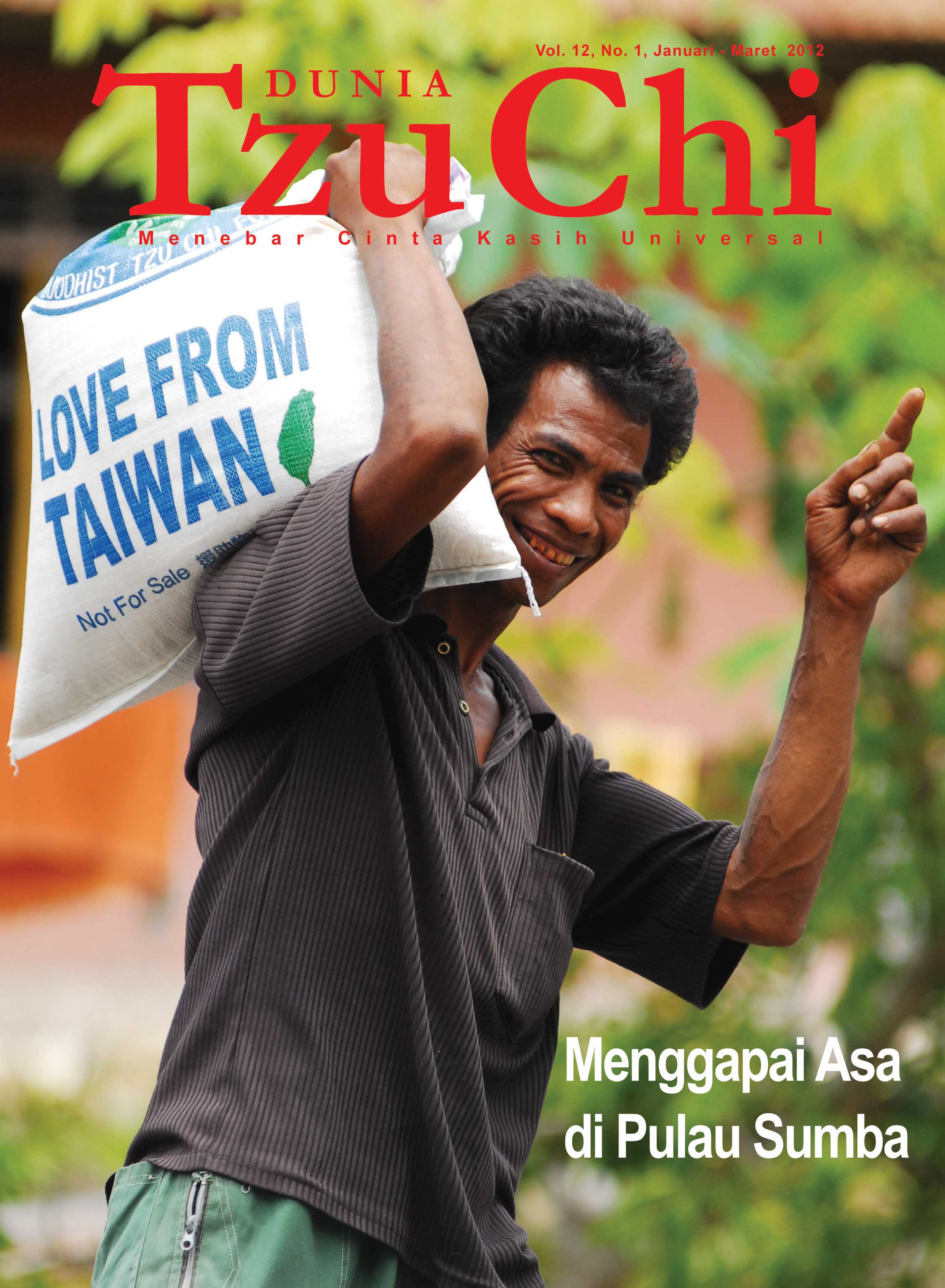 Majalah Dunia Tzu Chi Januari - Maret 2012