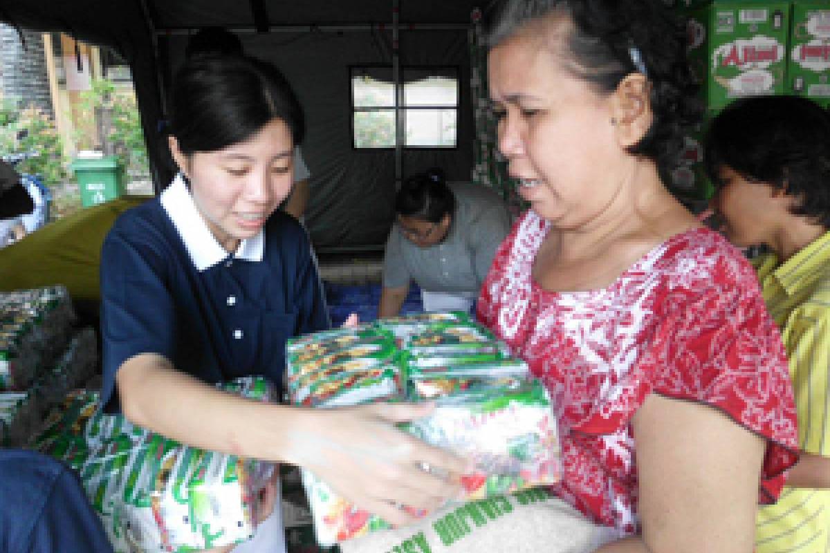 Pascabanjir Jakarta: Baksos Bantuan di  Kelurahan Pekojan