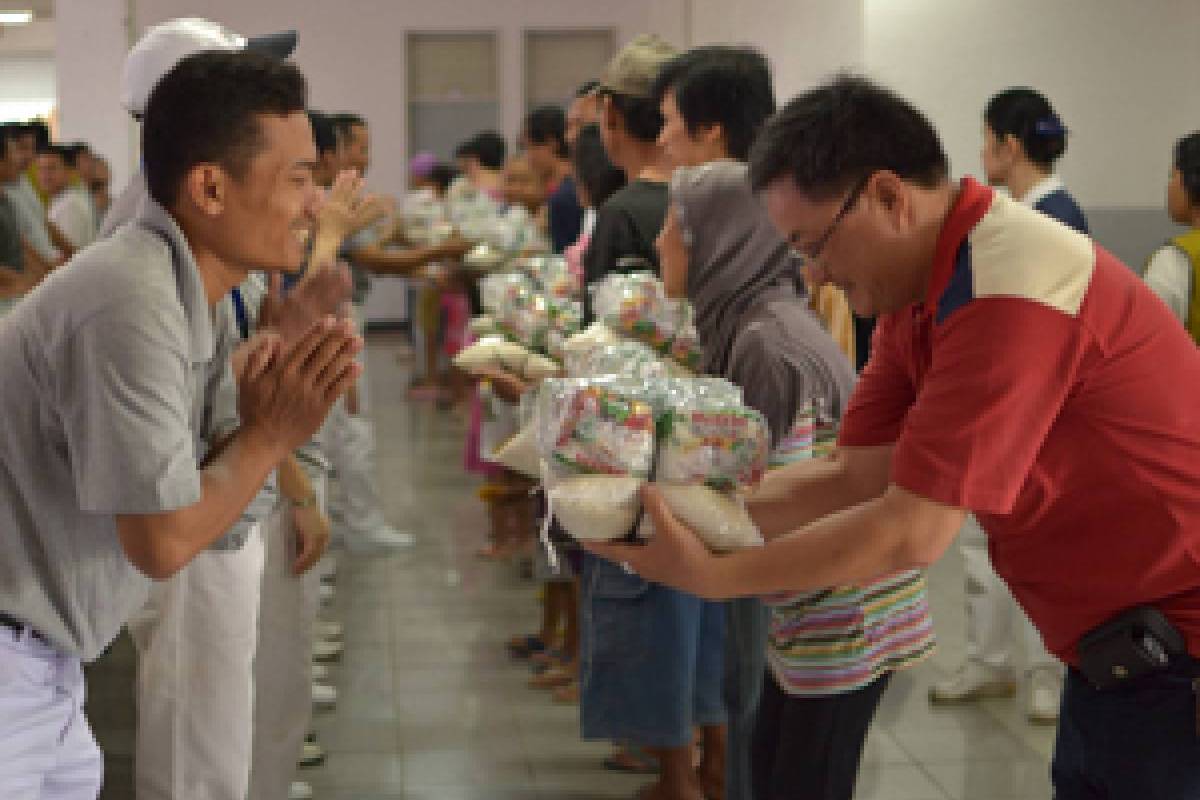 Pascabanjir Jakarta: 2.250 Paket Cinta Kasih