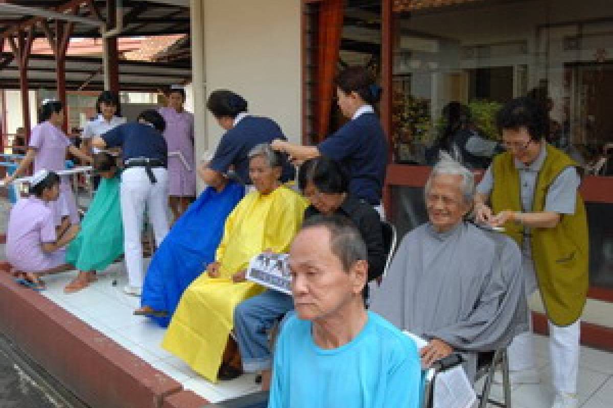 Model Rambut untuk Opa Cecep