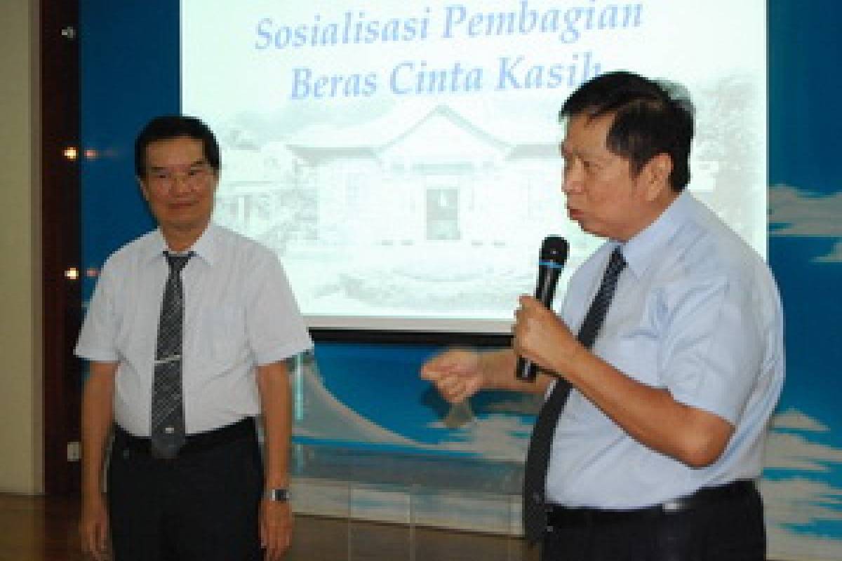 Sosialisasi Pembagian Beras Cinta Kasih Tzu Chi